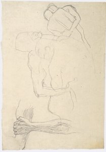Due coppie di lottatori (dettaglio)